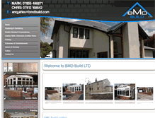 Tablet Screenshot of bmdbuild.com